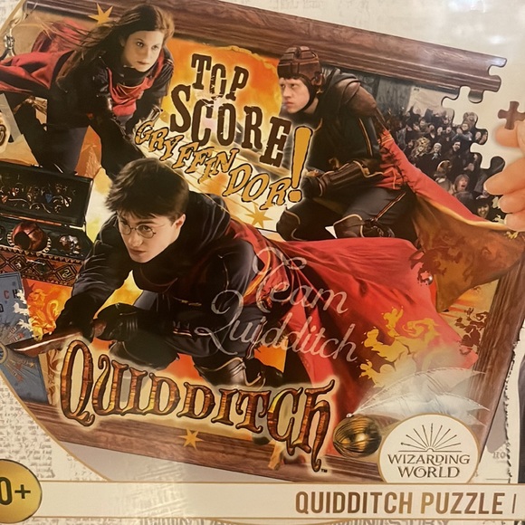 BRAND NEW SEALED HARRY POTTER QUIDDITCH 1000 PIECE PUZZLE - Picture 2 of 4